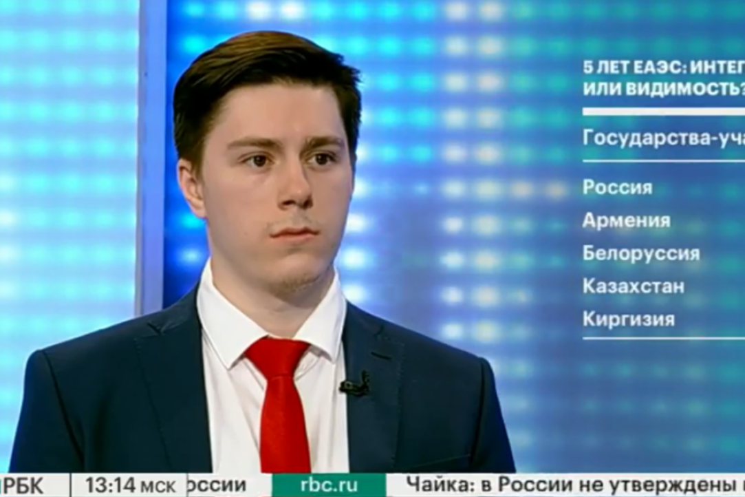 Иллюстрация к новости: А.С. Королев в эфире телеканала РБК (29.05.19)
